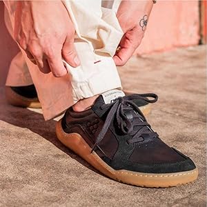 vivobarefoot gobi Ⅱ mens obsidian 43 Vivobarefoot Mens GOBI II SNEAKER LEATHER OBSIDIAN - Paragon